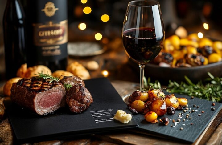 Kötträtt med passande vin