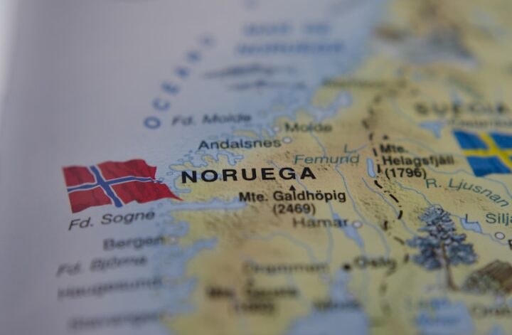 Karta gräns Norge/Sverige